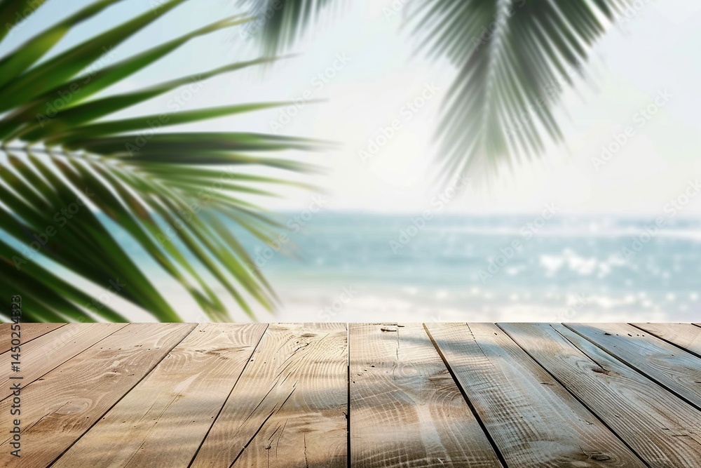 Rustic Wooden Table in Natural Setting Rustic Wooden Table in Natural Setting