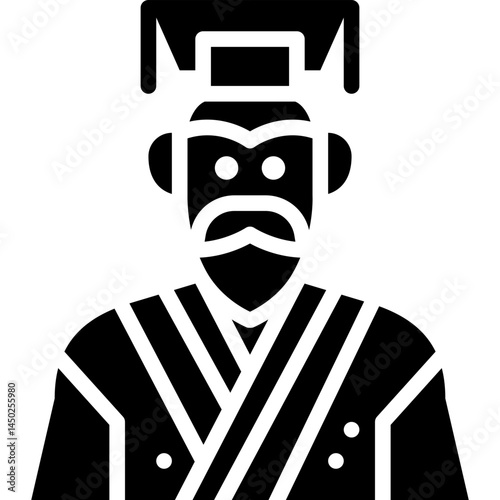 emperor solid icon