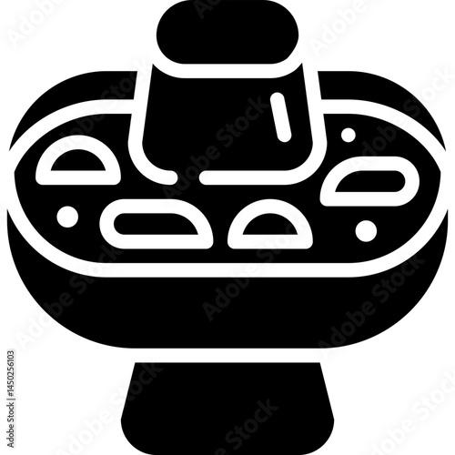 hot pot solid icon