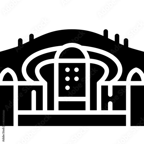 tomb solid icon