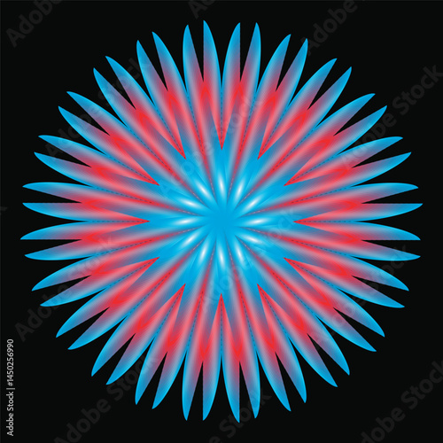 Seamless Abstract Pattern Shapes Vector Illustration