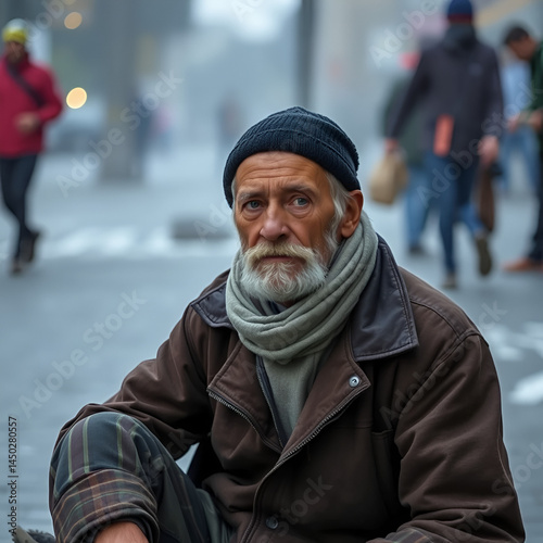 Homeless man