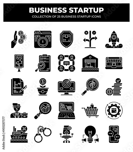 25 Business Startup Icons: A Comprehensive Guide to Launching Your Venture