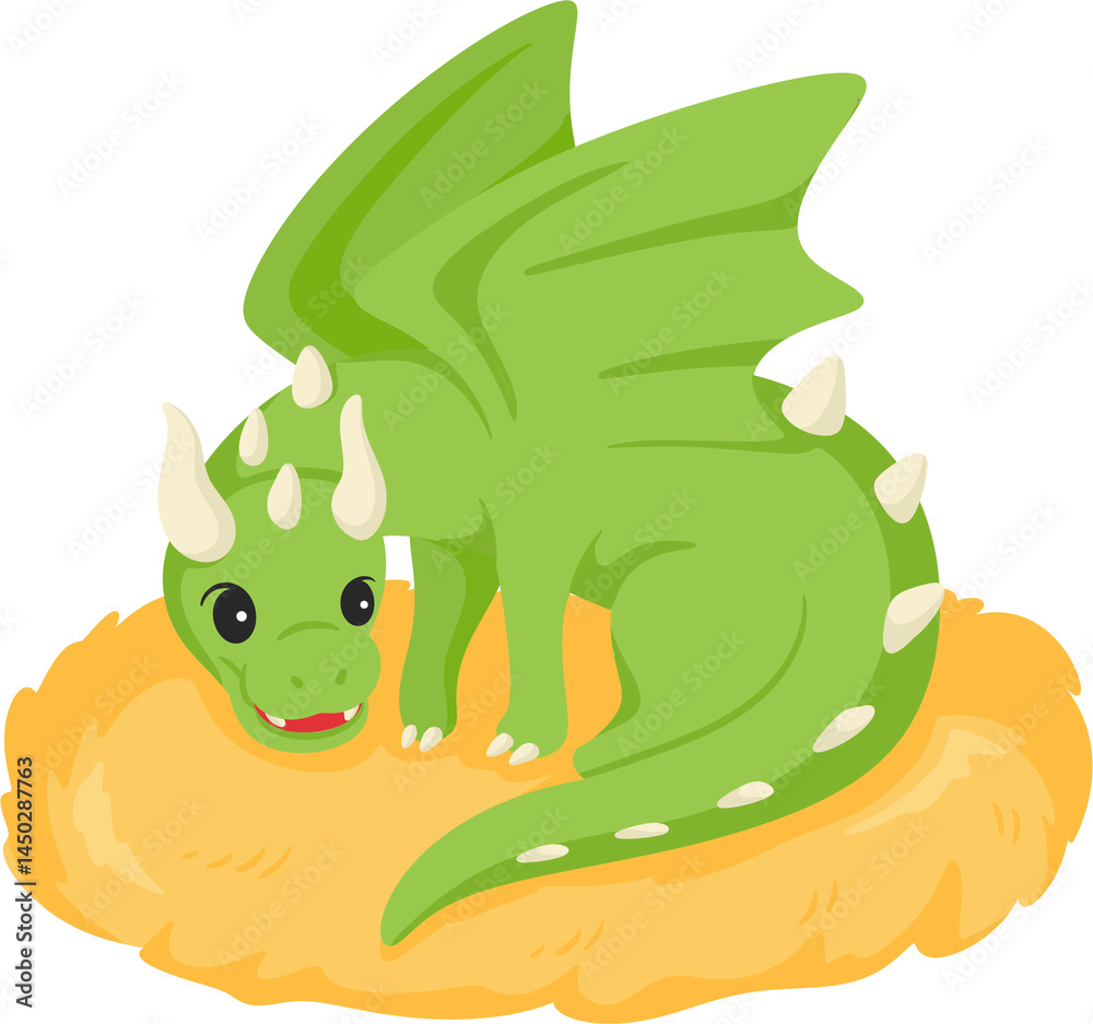 Fototapeta premium illustration dragon