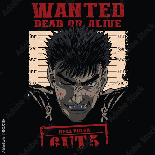 wanted guts poster design.eps