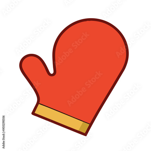 red heart in the form of heart