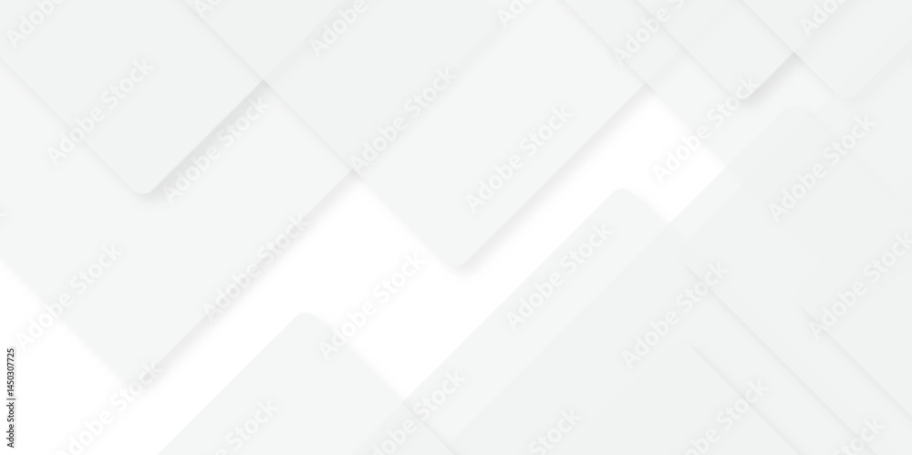 Modern Abstract white background design with layers of textured white transparent material, Minimal geometric white light background triangle gray technology vector. Abstract graphic Banner design. Modern Abstract white background design with layers of textured white transparent material, Minimal geometric white light background triangle gray technology vector. Abstract graphic Banner design.