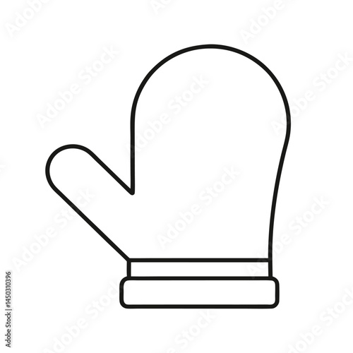 vector illustration of a black and white paper