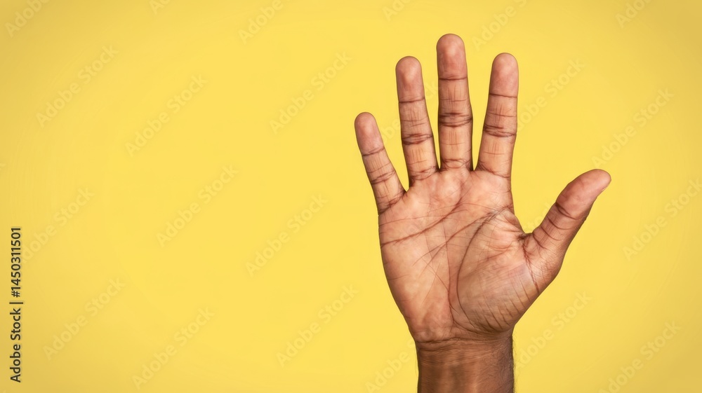 Naklejka premium hand gesture, waving hand, hello gesture, goodbye gesture, greeting symbol, farewell visual