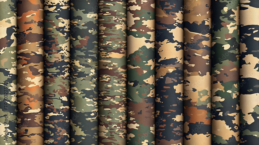 Fototapeta premium Military and army camouflage seamless pattern