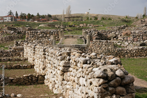 Alacahoyuk Ancient City in Corum, Turkiye photo