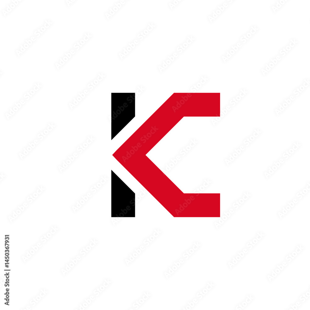 K letter initial logo design K letter initial logo design
