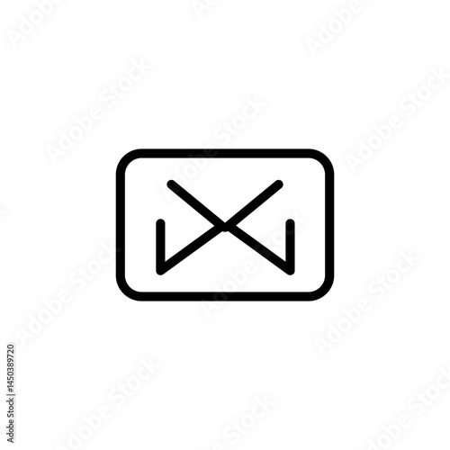 electronic mail letter logo design