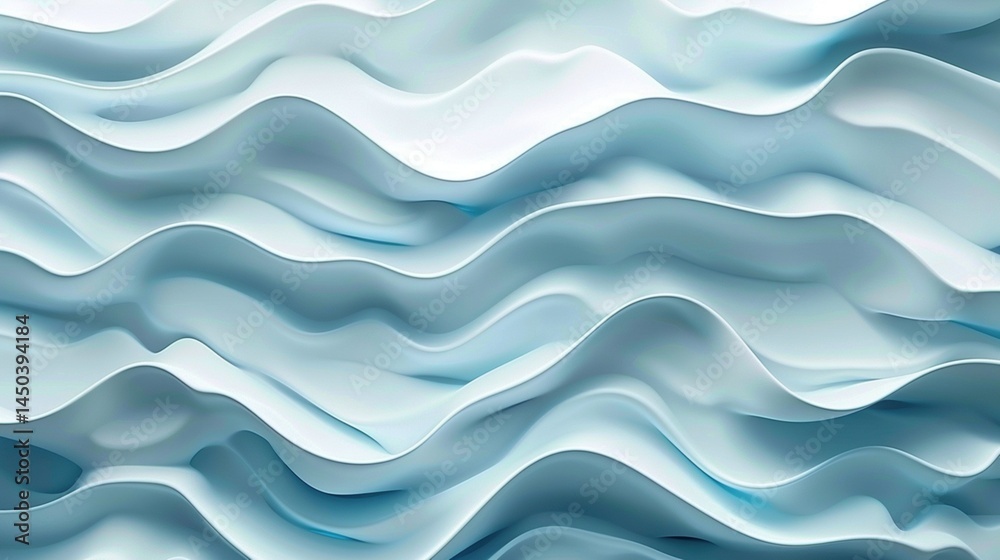 Fototapeta premium Abstract wavy surface