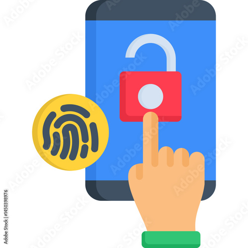 Biometric Access Icon