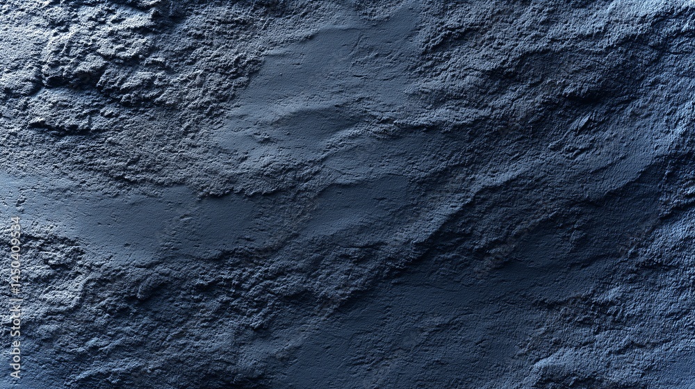 Obraz premium Texture of dark blue eco-friendly backdrop for design and mockup purposes