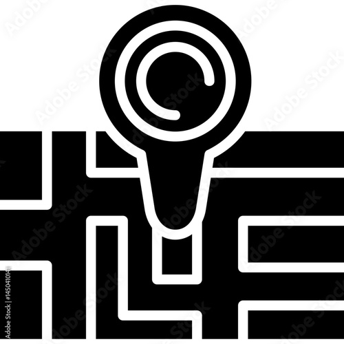Map Icon Vector Element