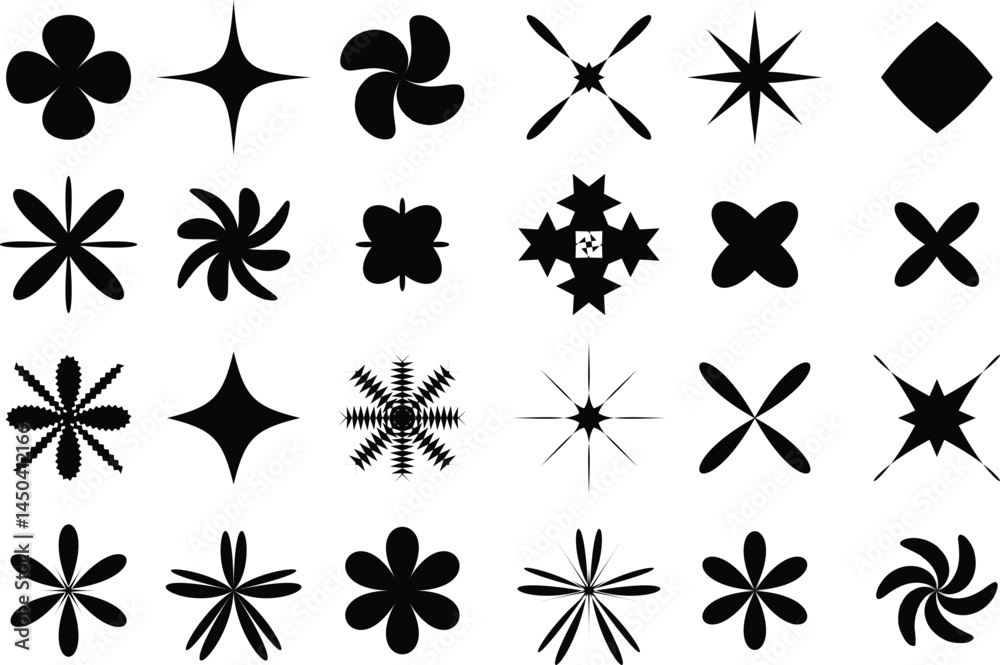 Geometric Shapes Vector Set Geometric Shapes Vector Set