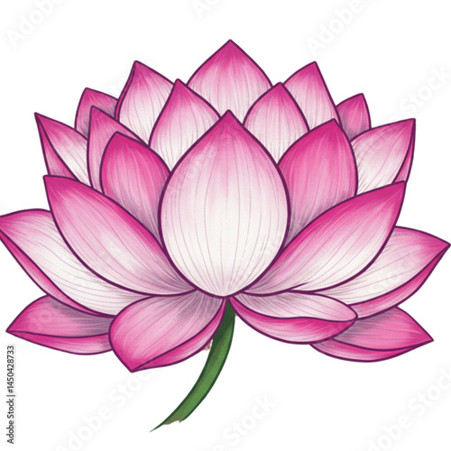 pink lotus flower