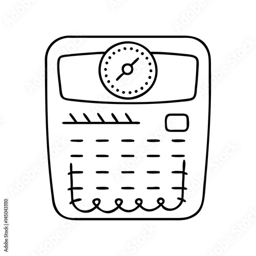 calorie counter icon, calorie counter line art - simple line art of calorie counter, perfect for calorie counter logos and icons