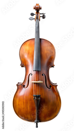 Old vintage ancient cello