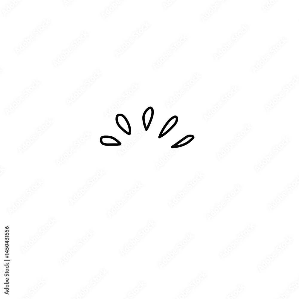 Obraz premium Doodle Sparkle