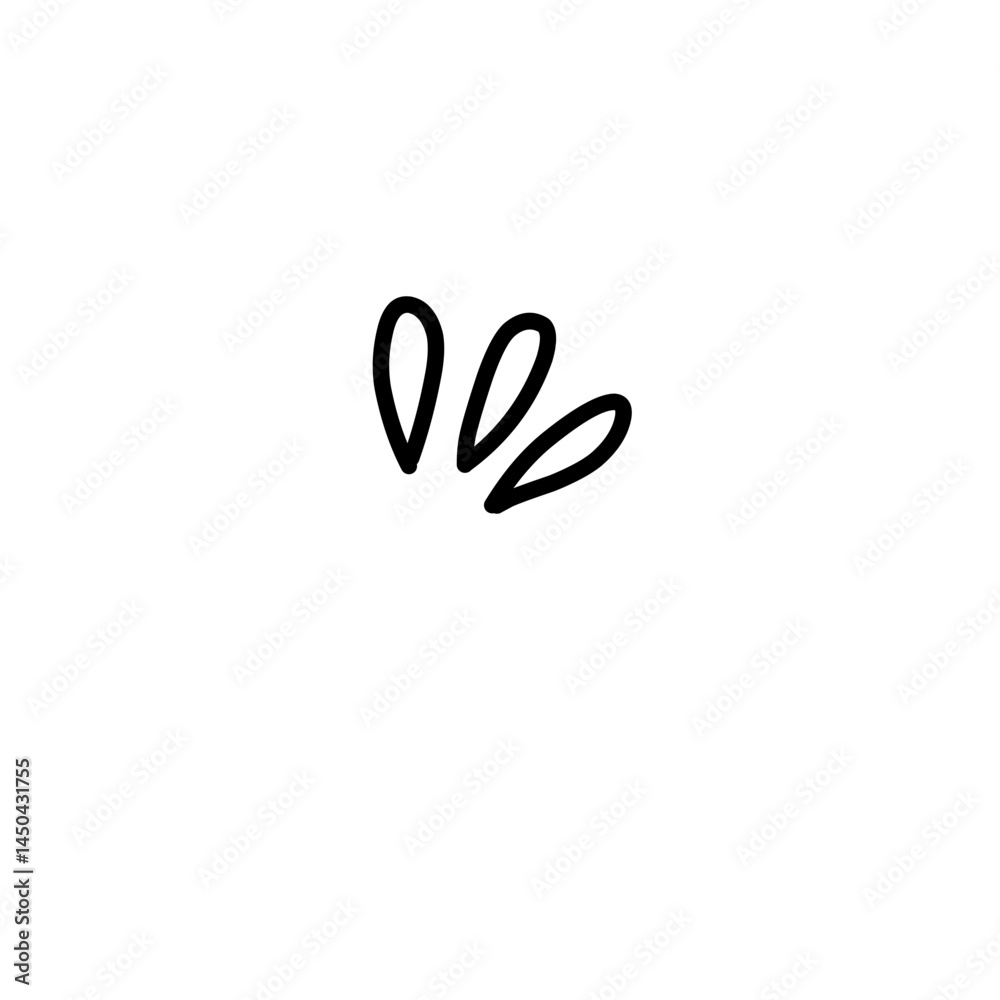 Obraz premium Doodle Sparkle