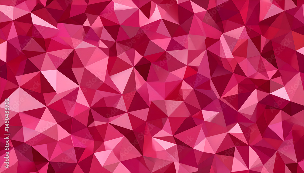 Abstract Pink Triangle Background: Geometric, Polygonal, Low Poly Vector Design Abstract Pink Triangle Background: Geometric, Polygonal, Low Poly Vector Design