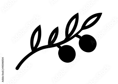 Leaf Silhouette Vector.
