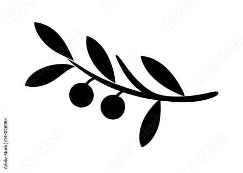 Leaf Silhouette Vector.