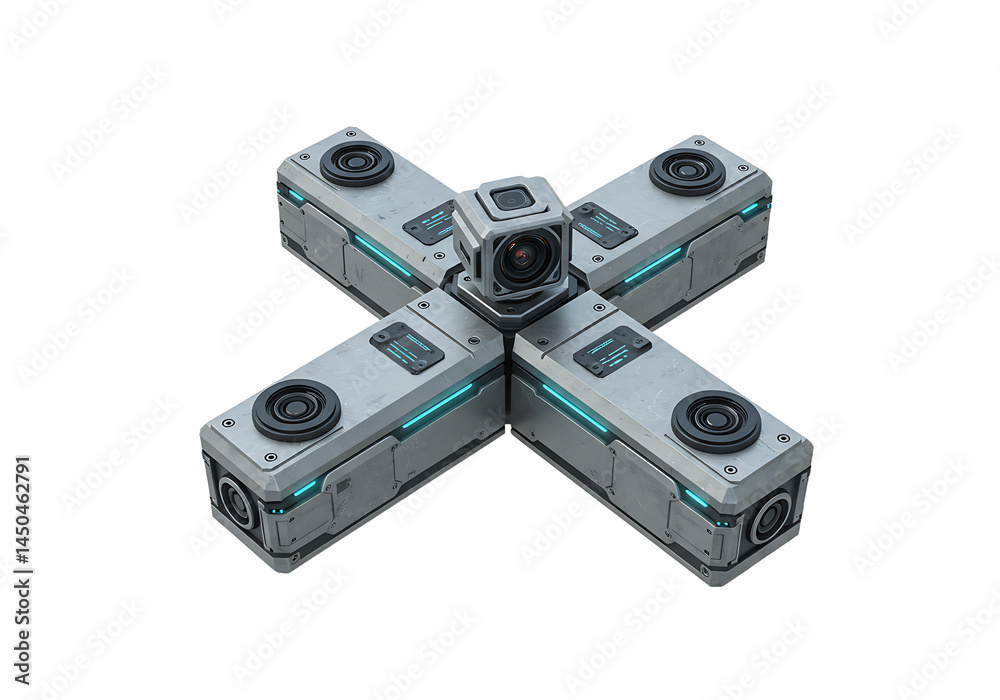 Advanced sensor array for automated environmental monitoring, enhanced with augmented reality integrations Advanced sensor array for automated environmental monitoring, enhanced with augmented reality integrations