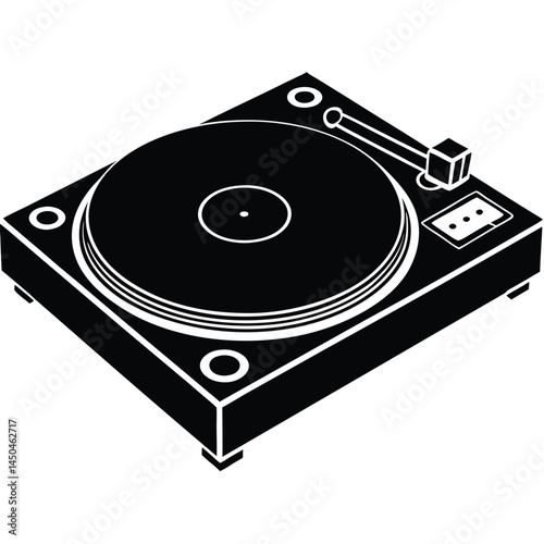 vinyl record player