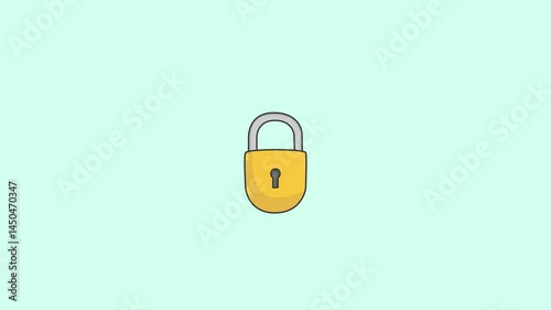 Lock animation 
