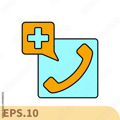 call icons  symbol vector elements for infographic web