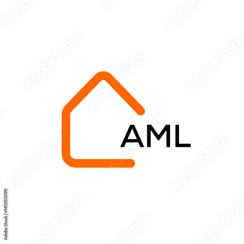AML Letter Initial Logo Design Template Vector Illustration