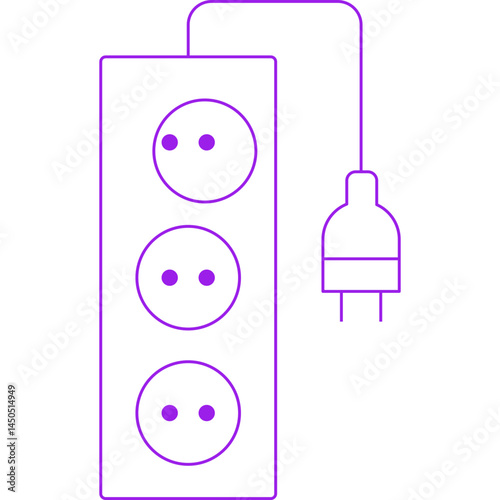 Switch board icon single vector illustration