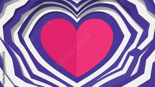 Hearts frame background love valentine wedding , Mother's day card, women day card romantic clean