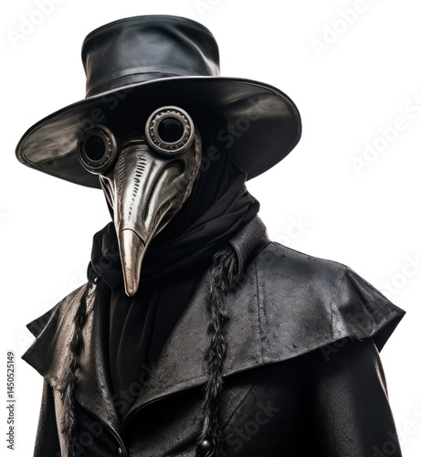 PNG Mask plague doctor costume animal bird.