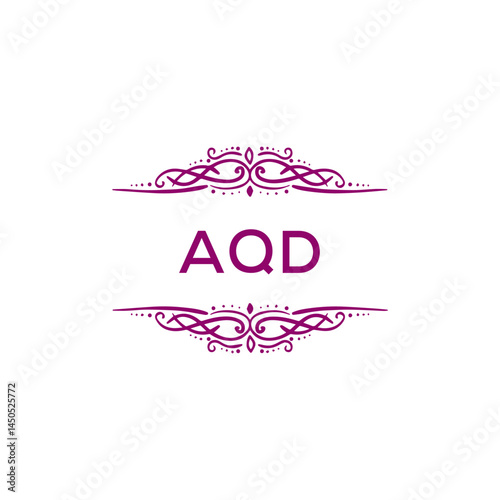 AQD letter logo design
