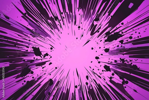 purple color comic style background 