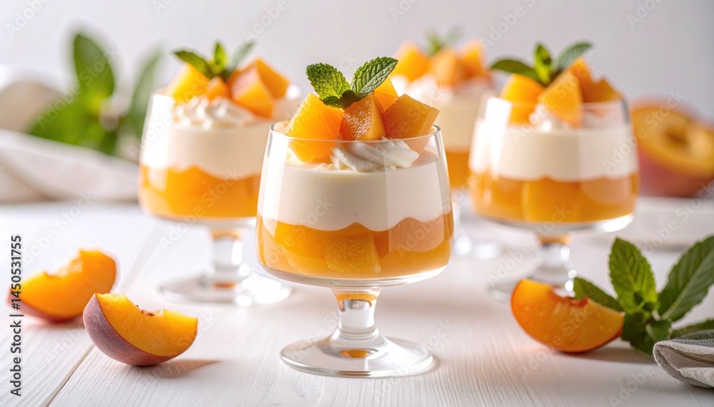 Fototapeta premium 美しいフルーツゼリー