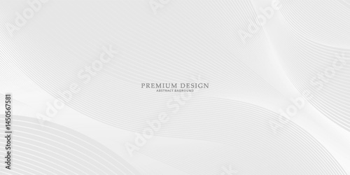 Premium background design with diagonal line pattern in grey colour. Vector white horizontal template for business banner,vector eps10.