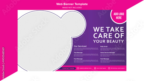 Bridal Beauty Banner Design for Wedding Marketing