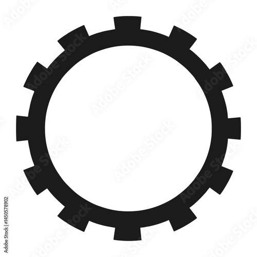 gear wheel icon vector. cog wheel. gear vector