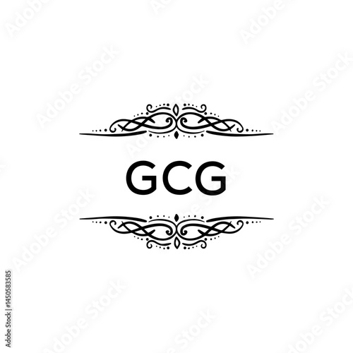 GCG letter logo design