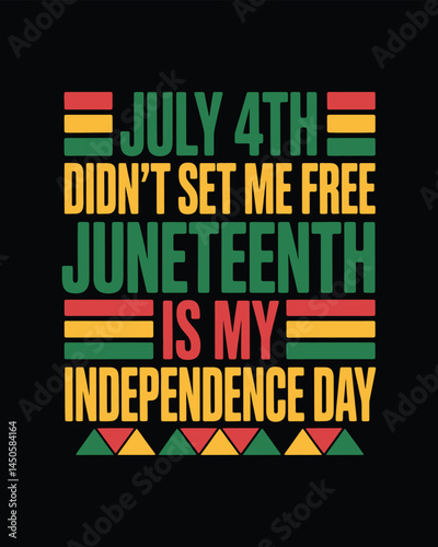Juneteenth Vector T-Shirt Design, Freedom t-shirt design, t-shirt, Hoodie, and mug uses