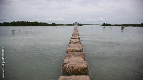 Wallpaper Mural bridge over the river Torontodigital.ca