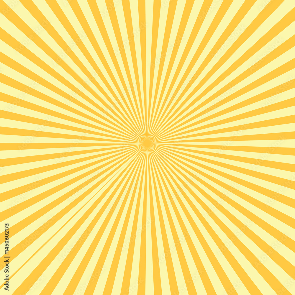 Yellow and Red Sunburst Banner Comic Style Ray Background with Vibrant Pop Design Yellow and Red Sunburst Banner Comic Style Ray Background with Vibrant Pop Design