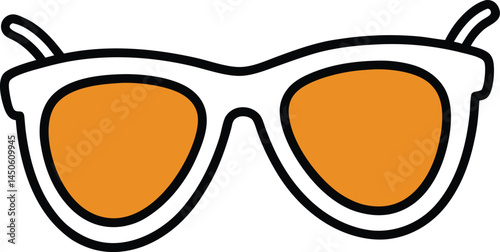 vector illustration of sunglasses