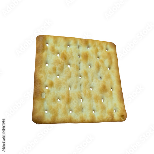 crackers isolated on white